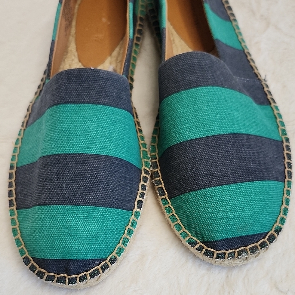 J Crew Espadrille Flats NWOT - Picture 2 of 12